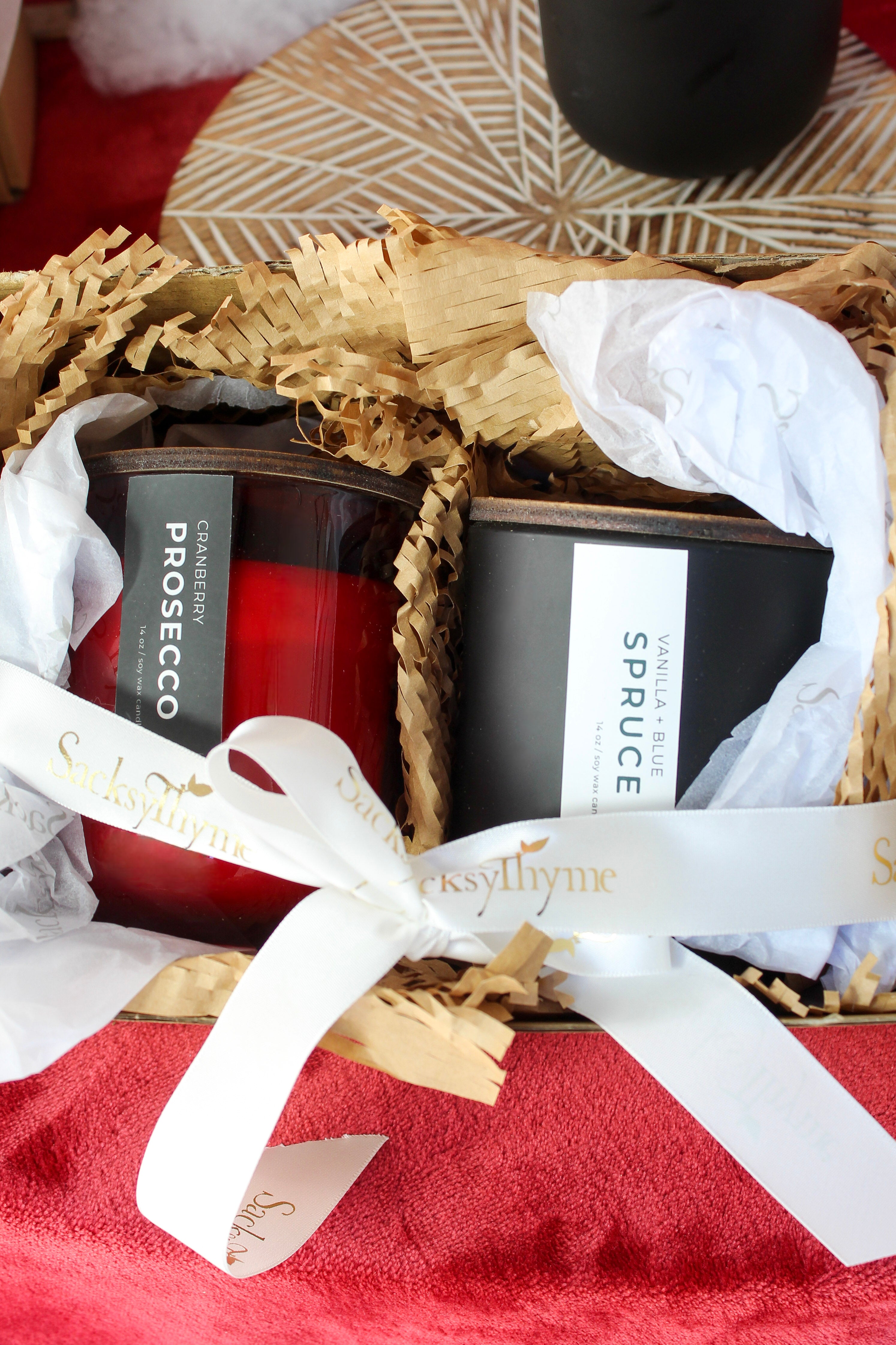 Deals Gift box and candle bundle