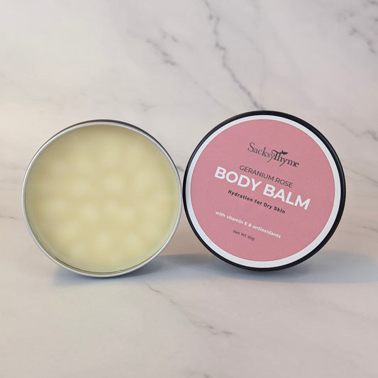 Geranium Rose Body Balm, 2oz