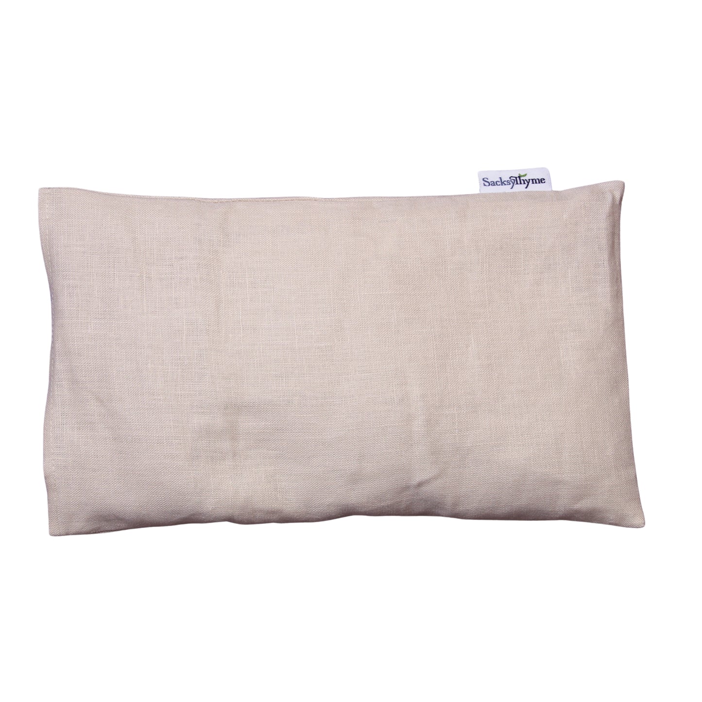 Linen Spa Pillow, Microwavable Heating Pad, Removable Cover 12" x 7"