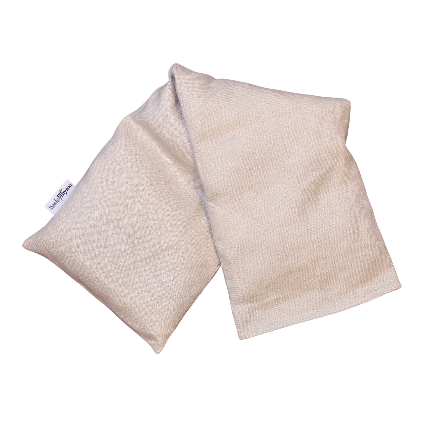 Linen Neck Wrap, Microwavable Heating Pad, Removable Cover - 22" x 7"