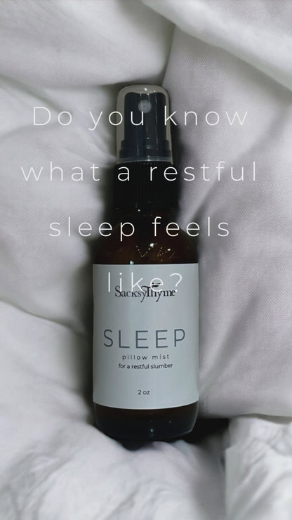 SLEEP Pillow Spray, Natural Sleep Aid